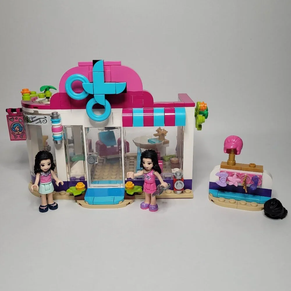 LEGO Friends Heartlake City Hair Salon Set 41391 INCOMPLETE MISSING PIECES
